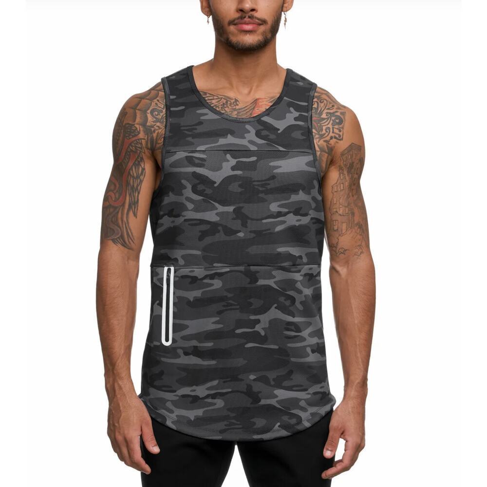 ASRV DSG-0136 SilverPlus Utility Tank Top Small Black Camo​​​